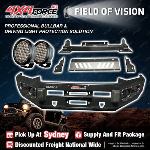 Performance Guard Bullbar Skid Plate light for Isuzu D-MAX 12-16 SYD Stock