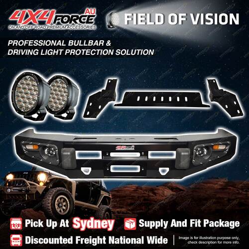 Performance Guard Bullbar Skid Plate light for Isuzu D-Max 2018-on SYD Stock