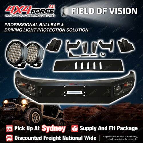 Performance Guard Bullbar Skid Plate light for Mitsubishi Triton MQ SYD Stock