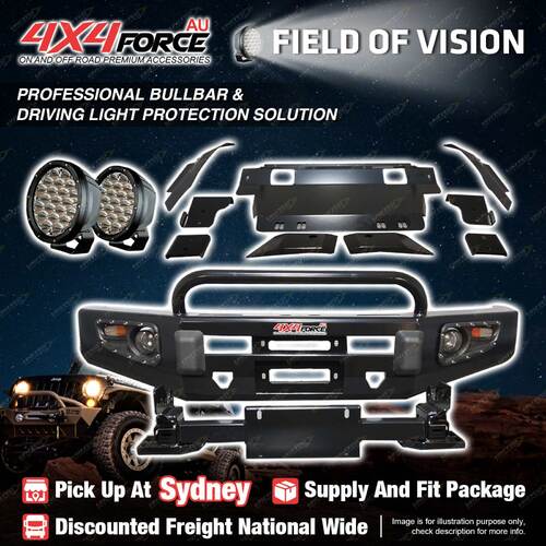 Rock Hard Bullbar U LOOP Guard Plate light for Toyota Hilux Vigo SYD Stock