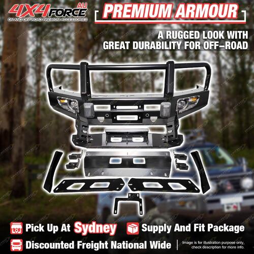 Premium Armor Bumper Bullbar LOOP Skid Plate for Ford Ranger T7 SYD Stock