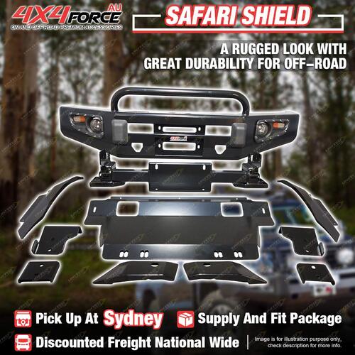 Safari Shield Bullbar U LOOP Guard Plate for Toyota Hilux Revo 15-18 SYD Stock