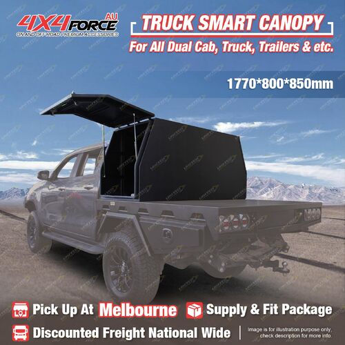 Aluminium Canopy 1770*800*850 Ute Truck Trailer Tool Box Storage MEL Stock