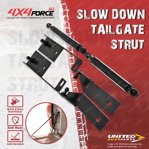 4X4FORCE Slow Down Tailgate Strut Kit for Nissan Navara NP300 2016-2020 Ute