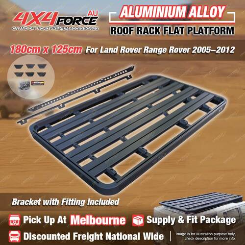 180x125cm Roof Rack Flat Platform & Bracket for Land Rover Range Rover 05-12 MEL