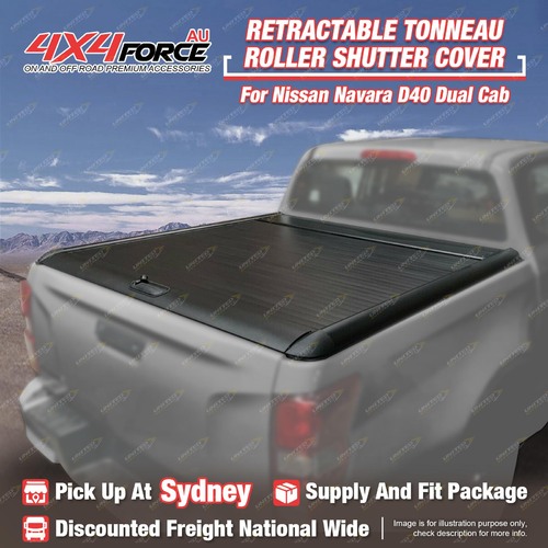 Retractable Tonneau Cover Roller Lid Shutter for Nissan Navara D40 SYD Stock