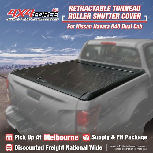 Retractable Tonneau Cover Roller Lid Shutter for Nissan Navara D40 MEL Stock