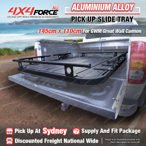 4X4FORCE Pick Up Slide Tray 110x145cm for GWM Great Wall Cannon 2020-on SYD