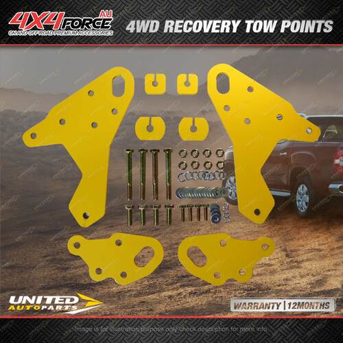 4X4FORCE Heavy Duty Recovery Tow Point Kit for Great Wall Cannon