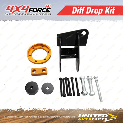 Front 2" 3" 4" Lift Diff Drop Kit for Ford Ranger T9 Next Gen PY 22-on