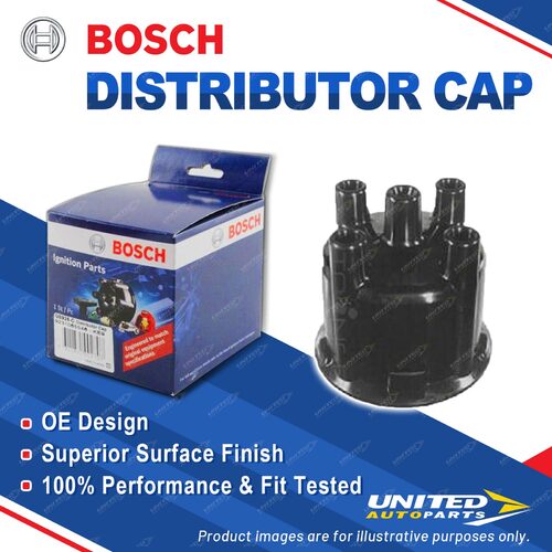 Bosch Distributor Cap for Ford Telstar AR AS 1.6 2.0 I4 8V 1982-1987