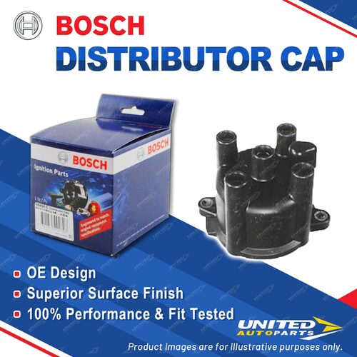 Bosch Distributor Cap for Holden Barina AA33S AA34S AB34S 1.3 I4 8V 1985-1994