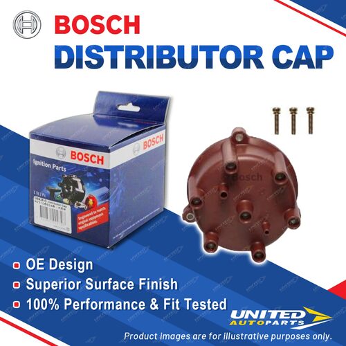 Bosch Distributor Cap for Toyota Landcruiser FJ80R FJ80 4.0 I6 12V SUV 1989-1992