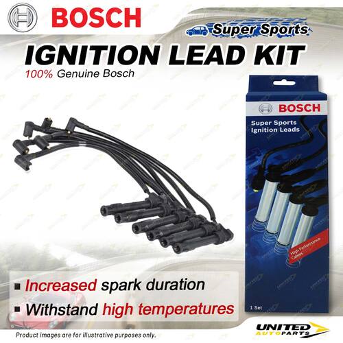 Bosch Ignition Leads for Volkswagen Passat B5 3B 2.8 V6 30V 2001-2005