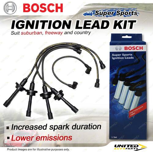 Bosch Ignition Leads for Toyota Celica TA22R TA22 1.6 I4 8V Coupe 1971-1976