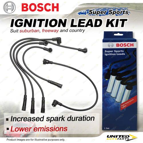 Bosch Ignition Leads for Toyota Celica RA60 2.0 I4 8V Coupe 1981-1983