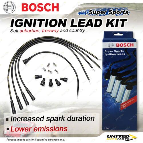 Bosch Ignition Leads for Ford Capri MK1 Cortina TC MK3 Courier SACD PA SGCD