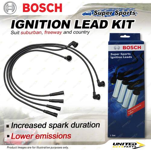 Bosch Ignition Leads for Mazda RX-7 FC 1.3 Convertible Coupe 1989-1991