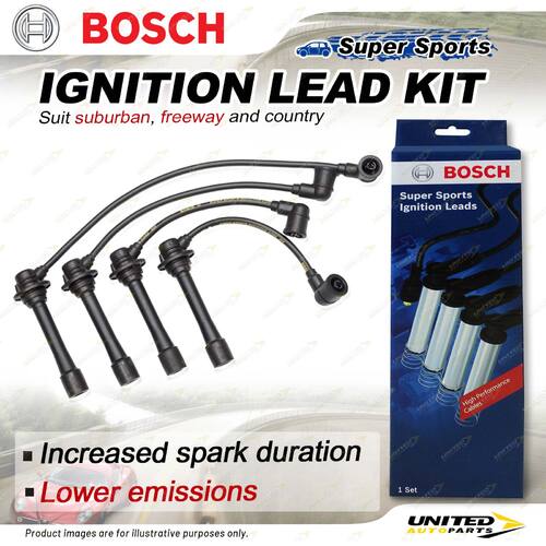 Bosch Ignition Leads for Mazda MX5 NA NA6C NA8C NB NB8C 1.6 1.8 I4 16V