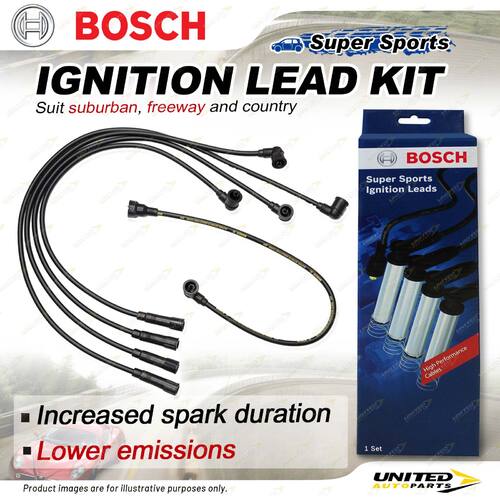 Bosch Ignition Leads for Mitsubishi Express SF SG SH L200 MA MB MD 2.0