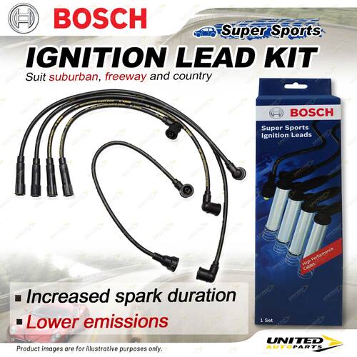 Bosch Ignition Leads for Toyota 4 Runner RN130 RN138 Celica RA65 Corona RT142