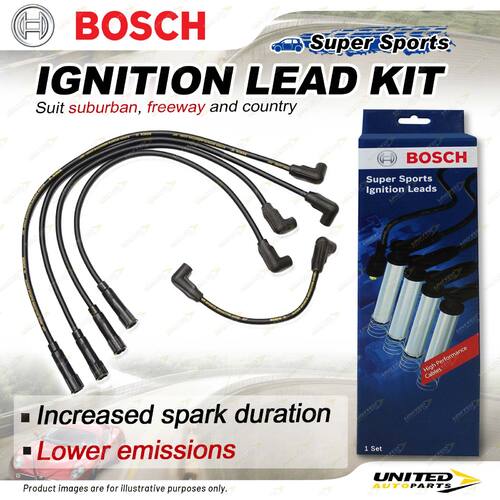 Bosch Ignition Leads for Holden Astra LD Camira JJ1100 JD JE 1.6 1.8 2.0