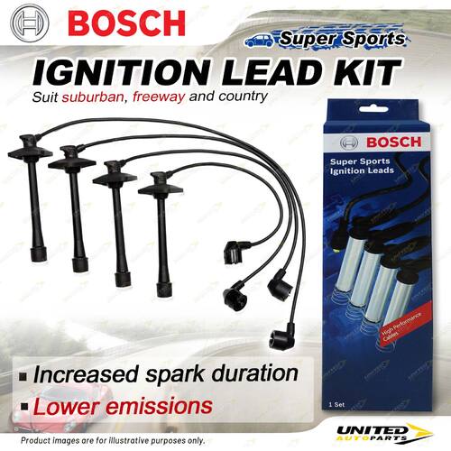 Bosch Ignition Leads for Holden Apollo JM JP 2.2 I4 16V Sedan Wagon 1993-1997