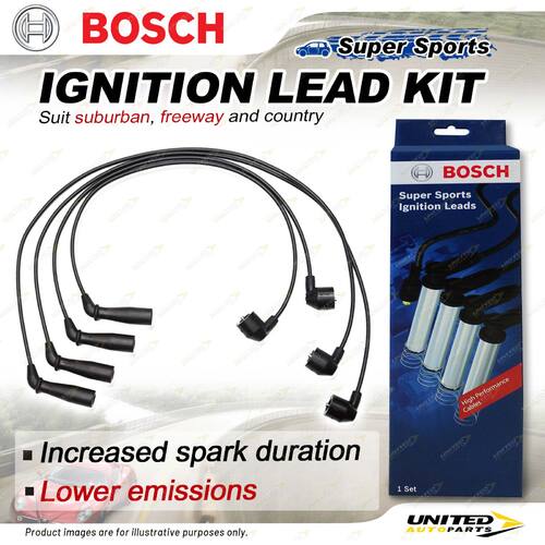 Bosch Ignition Leads for Toyota Hiace RCH12 RCH22 RZH103R RZH106 RZH111 RZH113R