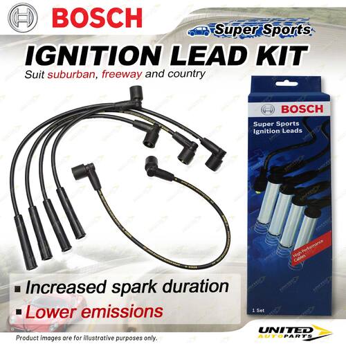 Bosch Ignition Leads for Volkswagen Golf MK 2 15 1G MK 3 1E 1H Vento 1H