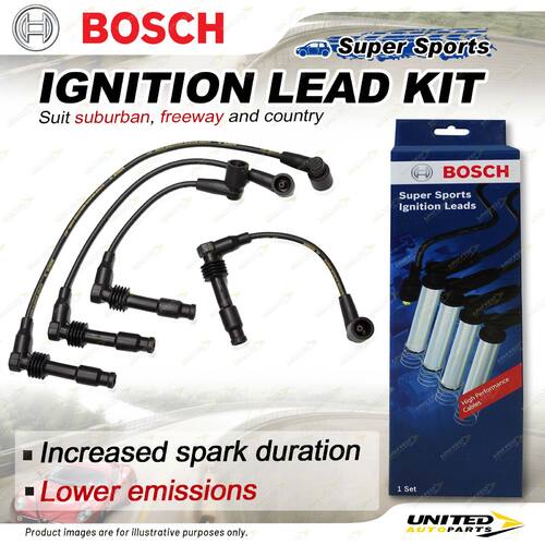 Bosch Ignition Leads for Holden Astra TR Calibra YE Vectra JR JS JS2