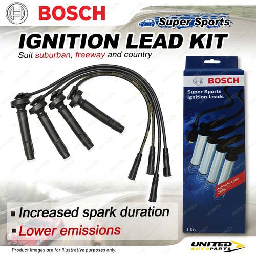 Bosch Ignition Leads for Subaru Forester SF SG Impreza GD GG Outback BH