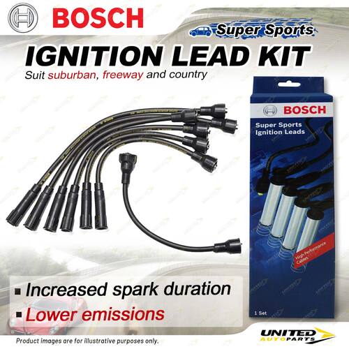 Bosch Ignition Leads for Holden Commodore VB Torana LC LH LJ LX UC 2.8 3.3