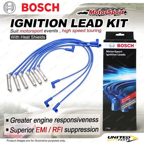 Bosch Motor Sport Ignition Leads for Holden Commodore Calais VS VT VU VX VY