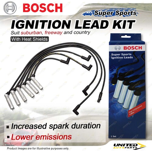 Bosch Super Sport Ignition Leads for Holden Commodore Calais VS VT VU VX VY