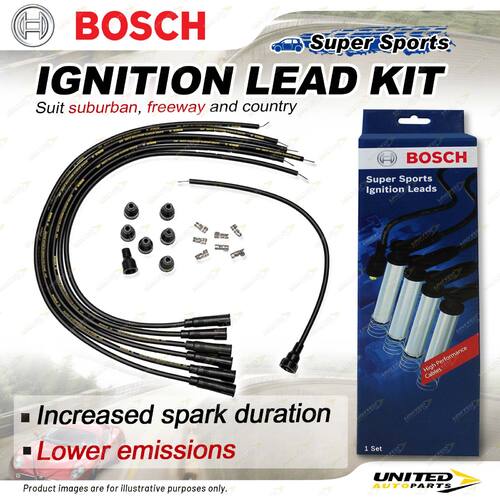 Bosch Ignition Leads for BMW 2500 2800 2.5 2.8 I6 12V Sedan 1969-1977