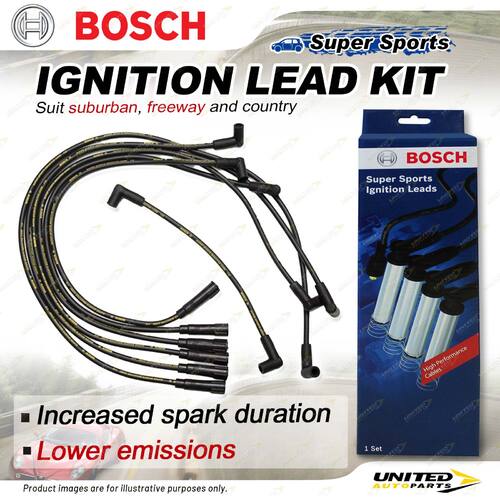 Bosch Ignition Leads for Ford Falcon Fairmont XF Fairlane ZL LTD FE 4.1