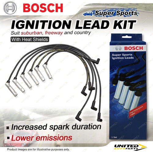 Bosch Ignition Leads for Holden Commodore Calais VS VT VX VY 3.8 Sedan