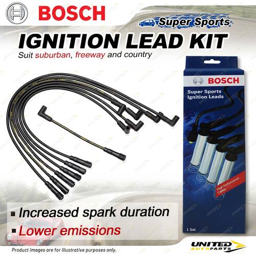 Bosch Super Sport Ignition Leads for Ford Falcon Fairmont EA EB ED XG XH