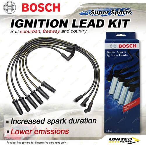 Bosch Ignition Leads for Holden Commodore Calais Caprice Statesman VP VQ VR