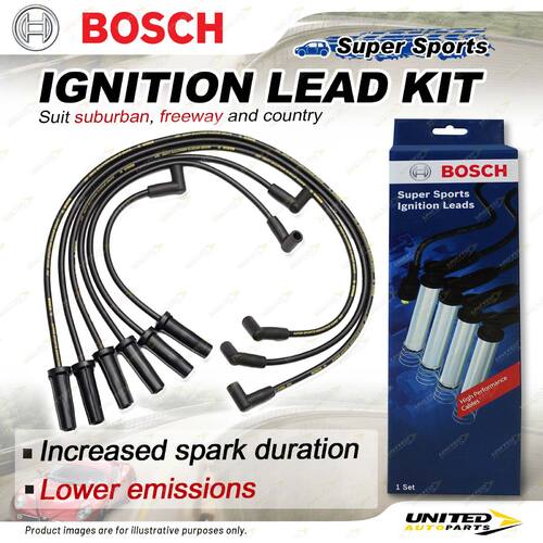 Bosch Super Sport Ignition Leads for Toyota Lexcen T4 T5 VS 3.8 V6 12V