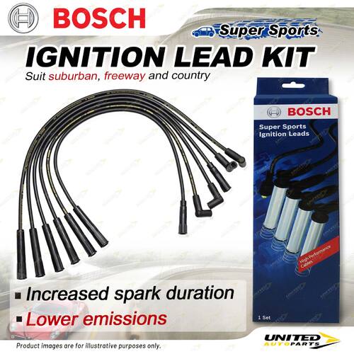 Bosch Super Sport Ignition Leads for Ford Falcon Fairmont Fairlane LTD AU1