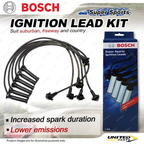 Bosch Ignition Leads for Ford Explorer UT UX UZ 4.0 V6 12V 2001-2008 SUV