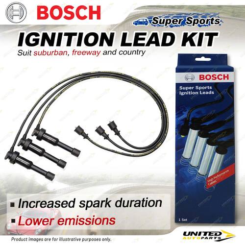 Bosch Ignition Leads for Hyundai Terracan HP NM81C 3.5 V6 24V SUV 2001-2007