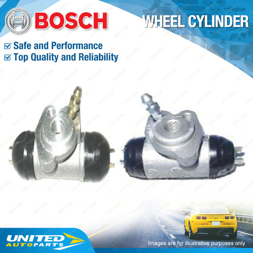 2 Bosch Rear Wheel Cylinders for Toyota Vitz NCP 91 131 Yaris NCP 90 93 130 131