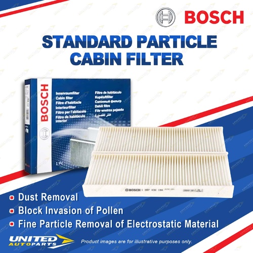 Bosch Standard Particle Cabin Air Filter for Nissan Navara D40 Pathfinder R51