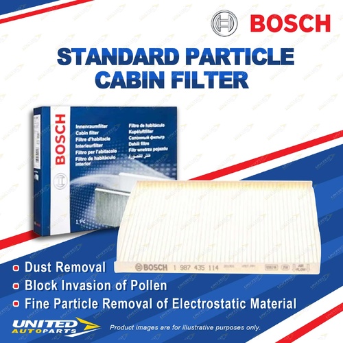 Bosch Standard Particle Cabin Air Filter for Kia Rio UB 1.4 1.6 G4FA G4FD 11-17