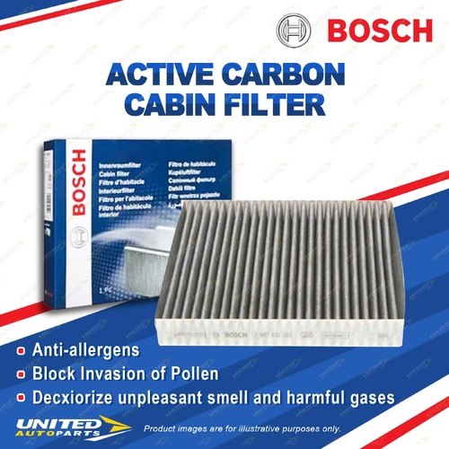 Bosch Active Carbon Cabin Air Filter for Mazda 6 GG GH 2 Demio GY CX-7 ER