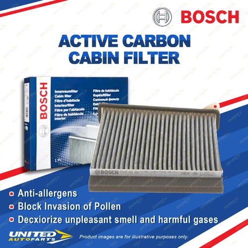 Bosch Active Carbon Cabin Air Filter for Mitsubishi Triton ML MN 3.2L 2.5L 2.4L