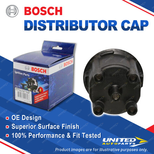 Bosch Distributor Cap for Mazda B2600 Bravo UF 4x4 Petrol 1987-1991 0.129 Kg