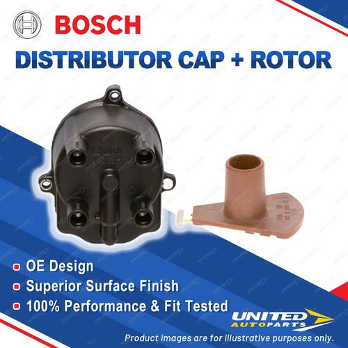 Bosch Ignition Distributor Cap Rotor for Holden Apollo Wagon JM 2.2L 93KW 93-95